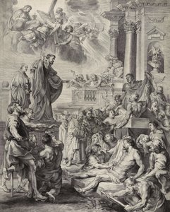 Miracolo di San Francesco Saverio; San Francesco Saverio resuscita un morto
